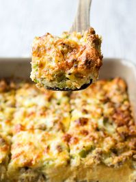 Make this Sausage and Egg Breakfast Casserole recipe to feed a crowd! Prepare the night before. Loaded with sausage, egg, and cheese. Wow your guests!