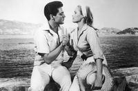 Elvis Presley et Ursula Andress dans L'Idole d'Acapulco en 1963