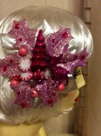 magenta artificial poinsettia - Google Search