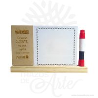 Tablero borrable multiusos para escritorio para personalizar sus medidas son 22 x 16 x 3 cm (Incluye base), el tablero permite dibujar o escribir con marcador borrable. ¿Ya tienes todo para tu regreso a clase? ¡Pregunta por tu personalización! Puedes ver o comprar aquí: https://trazosdearte.com/producto/tablero-borrable-multiusos-para-escritorio-precio-cop/ ‣WhatsApp: 320 242 2794 #trazosdearte #mdf #tablero #regalo #suvenir #personalizacion #decoracion #recordatorios #corporativo #infantil