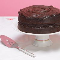 Mary Berry's very best chocolate cake...perfect for one of the layers of Wedding cake..if you don't want all of them Fruit