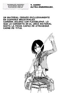 || Manga: Shingeki no Kyojin || Autor: Hajime Isayama || Géneros: Acción, Fantasía oscura, Ciencia ficción apocalíptica, Titanes || Demografía: Shonen ||