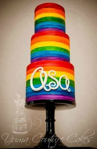 Rainbow! By AZCouture on CakeCentral.com