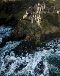 DUNLUCE CASTLE in Northern Ireland by michaelschauer.com