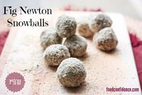 No-Bake Fig Newton Snowballs | Food Confidence