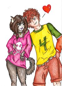 Denis e Winnie de Hotel Transilvania 2 <3