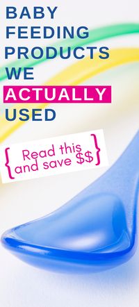 Read which baby feeding products are actually useful when feeding baby or feeding your toddler, and which didn't work for us. Save money and reduce kitchen clutter by only buying what you actually need for feeding baby. We had an extremely picky eater so we tried EVERYTHING we could get our hands on to try to feed him