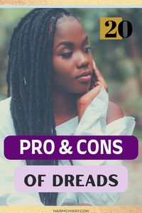 Visit the pro and cons of growing or styling dreads #dreadlocks #dread #dreadstyles #growingdreads