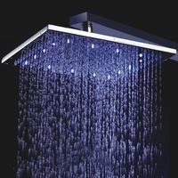 LED Rainfall Showerhead