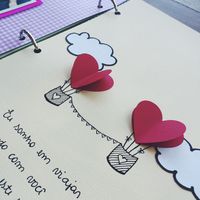 Imagem do Pinterest Voltando ao nosso projeto de fazer um scrapbook fácil e barato com mais dicas do que colocar nas páginas. Como e...