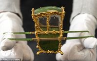 Miniature Faberge sedan chair sells for £480,000 at auction | Daily Mail Online