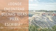 ¿De dónde puedes sacar buenas ideas para escribir? Aquí tienes 5 consejos que te ayudarán a generar más y mejores ideas para tus libros, artículos o posts. Si cambias tu actitud, descubrirás que hay un mundo infinito de temas esperando a que les des vida en tus textos. Sigue leyendo para saber cómo hacerlo.