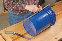 "DIY Pig Trough" This DIY pig trough guide will teach you how to make a nearly indestructible pig feeder. From MOTHER EARTH NEWS