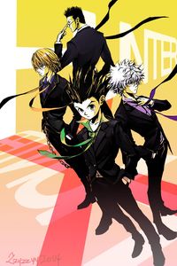 Hunter X Hunter - Wallpaper - Gon, Killua, Kurapika, & Leorio