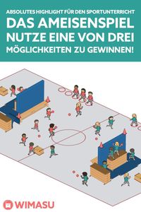 Spiel des Jahres für den #Sportunterricht! Kostenlose #Spielidee für die #Grundschule, Gesamtschule, Gymnasium, Hauptschule und Realschule. Hier finden Sportlehrer und #Sportlehrerinnen viele Ideen für den Sportunterricht. #Spielehighlight