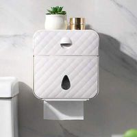 Tissue Box Staple-Free Wall-Mounted Large-Capacity Storage Drawer Storage Box for sale online