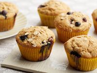 Blueberry Whole Wheat Muffins