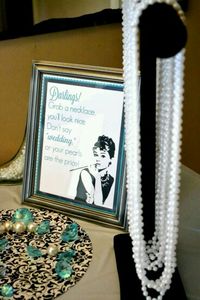 Grab a necklace, you'll look nice. Don't say "Wedding", or your pearls are the price!