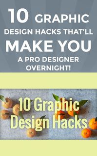 Graphic Design Hacks to Make You a Pro Designer! #socialmedia #customimages