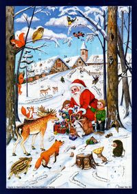 Richard Sellmer Advent Calendar, Order No. 93, Illustrated by Marina Krämer