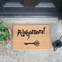 Alohomora entschlüsseln Schlüsselanhänger Hand besprüht | Etsy