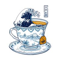 The Great Kanagawa Tee | Fine Art Print | Vincent Trinidad Art