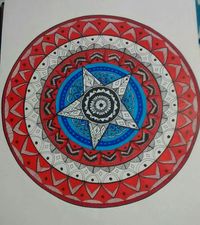 Mandala, Escudo Capitan America