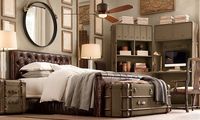 would love to do my oldest son's room like this! #military #masculine #timeless #bedroom