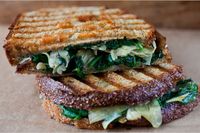 Panini With Artichoke Hearts, Spinach and Red Peppers Recipe - NYT Cooking