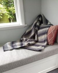 Reversible Lapghan Blanket, PDF Knitting Pattern, Using DK yarn, Instant English Download #knitting #doubleknit #reversibleblanket #downloadable #pdfknittingpattern #reversiblelapghan #blanket #english https://etsy.me/3WIeTaL