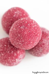 Healthy Keto Raspberry Fat Bombs | Hungry For Inspiration
