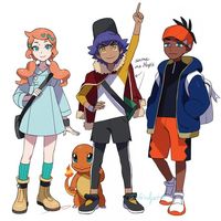 "tried some young gym challenger designs" | Pokémon Sword and Shield | Know Your Meme