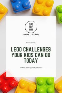 All boy moms know that Legos are king and you can never have enough. I've compiled a list of 8 Lego challenges so you can put your kiddos skills to the test.