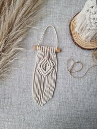 Macrame vagine wall hanging. Body positive room art . Feminine vulva gift idea. Present idea for women. Girl power art. by Lalaknot on Etsy