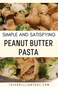 Have you ever tried mixing peanut butter and pasta? This easy peanut butter pasta recipe is the ultimate comfort food, and it only takes 15 minutes to make! #vegan #peanutbutter #peanutbutterpasta #pasta #recipe #comfortfood #yummy #foodies #15minutemeals #easyrecipe