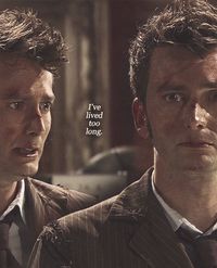 Wilfred: No really. Just leave me. I'm an old man, Doctor. I've had my time.... 10: Well exactly! Look at you. Not remotely important! But me? I could do so much more! So much more! But this is what I get. My reward. Well it's not fair!...Oh...I've lived too long.... Wilfred: No. No no please don't. No no! Please don't! Please!.... 10: Wilfred. It's my honor.