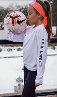 Empowering gear for soccer lovers! #soccerobsessed #soccergirlprobs #soccergrlprobs #soccergear #femaleathlete