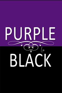 black and purple