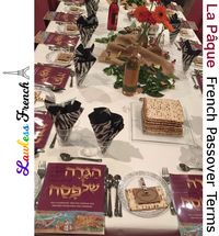 From matzo ball to yarmulke, this vocabulary list covers the bases of the Jewish celebration of freedom in #French. Joyeux Pessah ! #learnfrench
