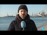 Reportage à Berdyansk, un port ukrainien sous blocus russe