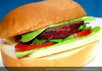 Simple Beetroot Burger