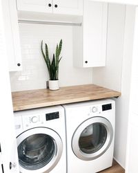 Laundry Room Makeover - DIY Peel and Stick Tile (with VIDEO) — Farmhouse Living