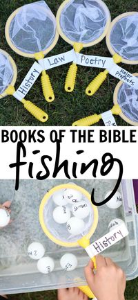 Pescar los libros de la biblia