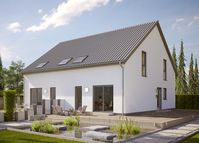 Mit dem ProGeneration 182-61/20 zählt ein weiteres "Einfamilienhaus mit Einliegerwohnung" zu den ProHaus-Topsellern. Die Aussicht auf die doppelte KfW-Förderung (pro Wohneinheit) und auf doppelten Tilgungszuschuss macht den Haustyp aktuell so begehrt. Auch dieser Entwurf bietet jede Menge Spielraum: So kann beispielweise das Büro im OG einem weiteren Kinderzimmer weichen. Beide Wohnbereiche haben Zugang zum Garten.
