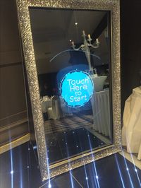 Magic Mirror. Photo booth. vintage mirror.