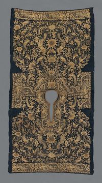 Woman's tunic, unconstructed Indian (Parsi) 19th century