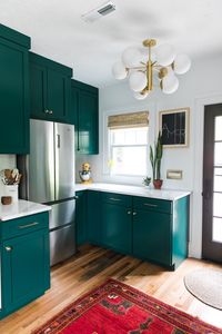 One Room Challenge | Dark Green Kitchen Glamazon | Kitchen Mood Board | Open Kitchen Design | Kitchen Renovation | Jessica Brigham | Magazine Ready for Life | www.jessicabrigham.com