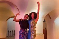 It was a pleasure to dress the amazing singer Marga Mbande in her show at Tarantos Club in Barcelona.