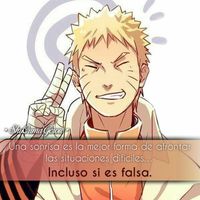 anime frases anime frases sentimientos ShuOumaGcrow Naruto sonrisa motivacion
