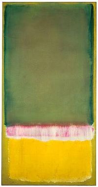 Mark Rothko His paintings always take me outside of the moment and make feel something immediate.